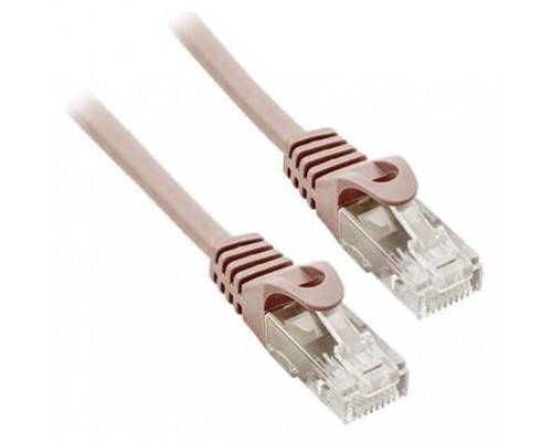 Cable de red UTP Phasak Cat. 6 Cu 3 m. gris